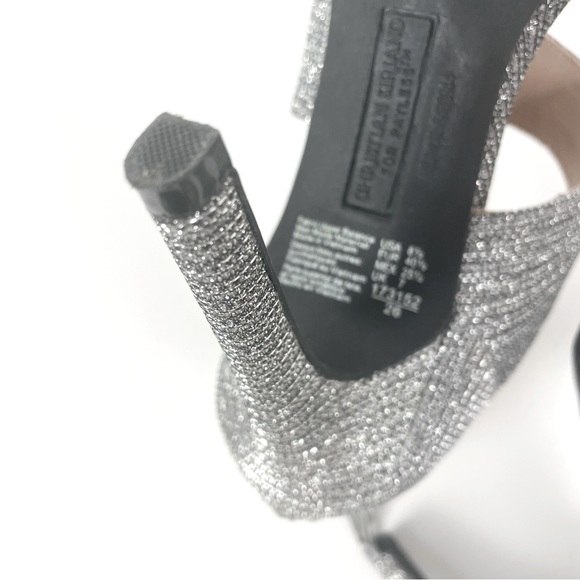 Christian Siriano Special Occasion Heels with Silver Sparkles. Size 8.5 - Picture 13 of 13
